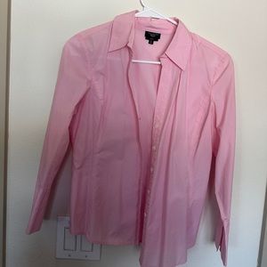 Pink Talbots button up
